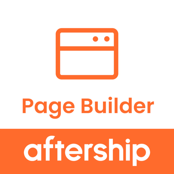 a sign that says page builder aftership