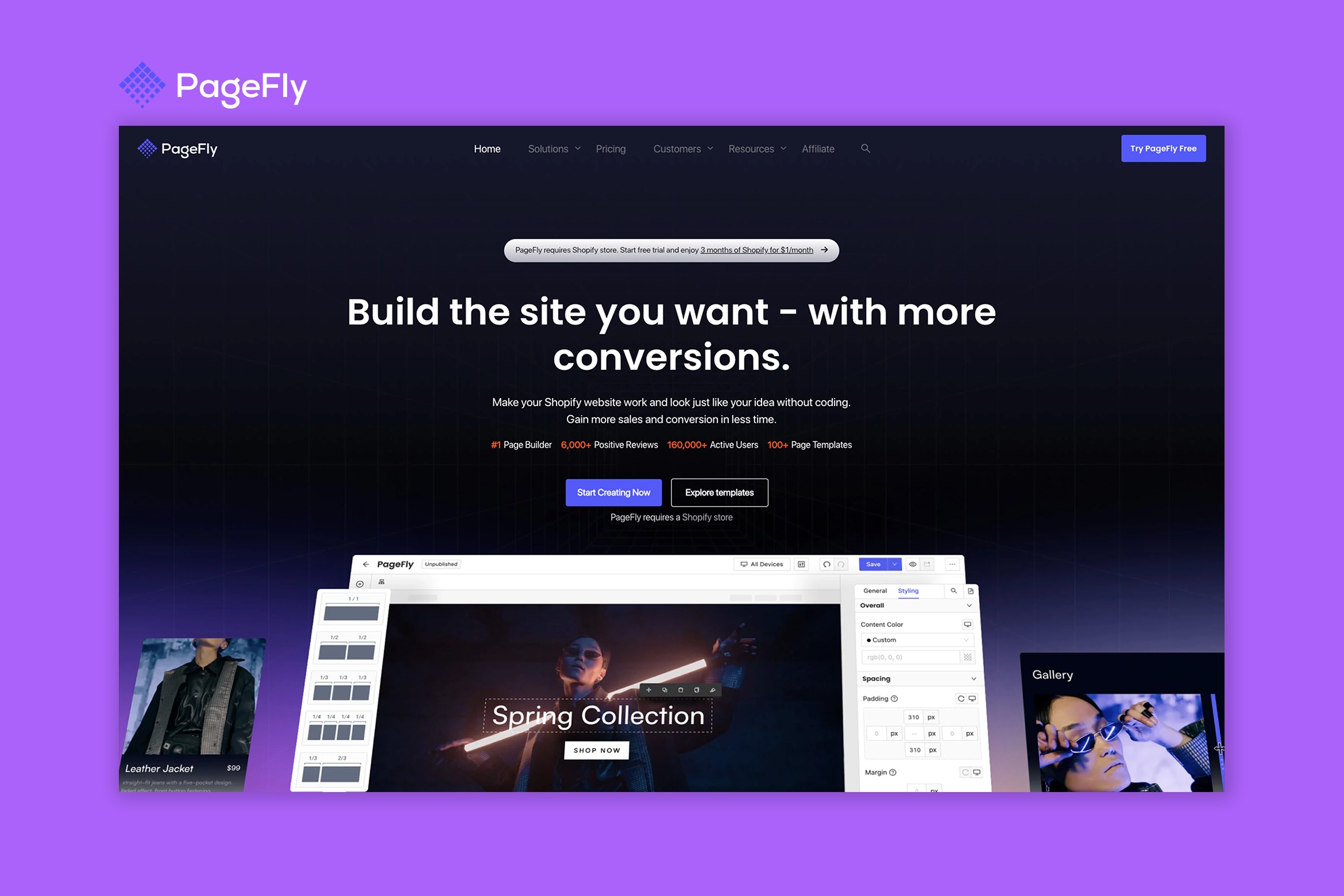 PageFly Shopify App