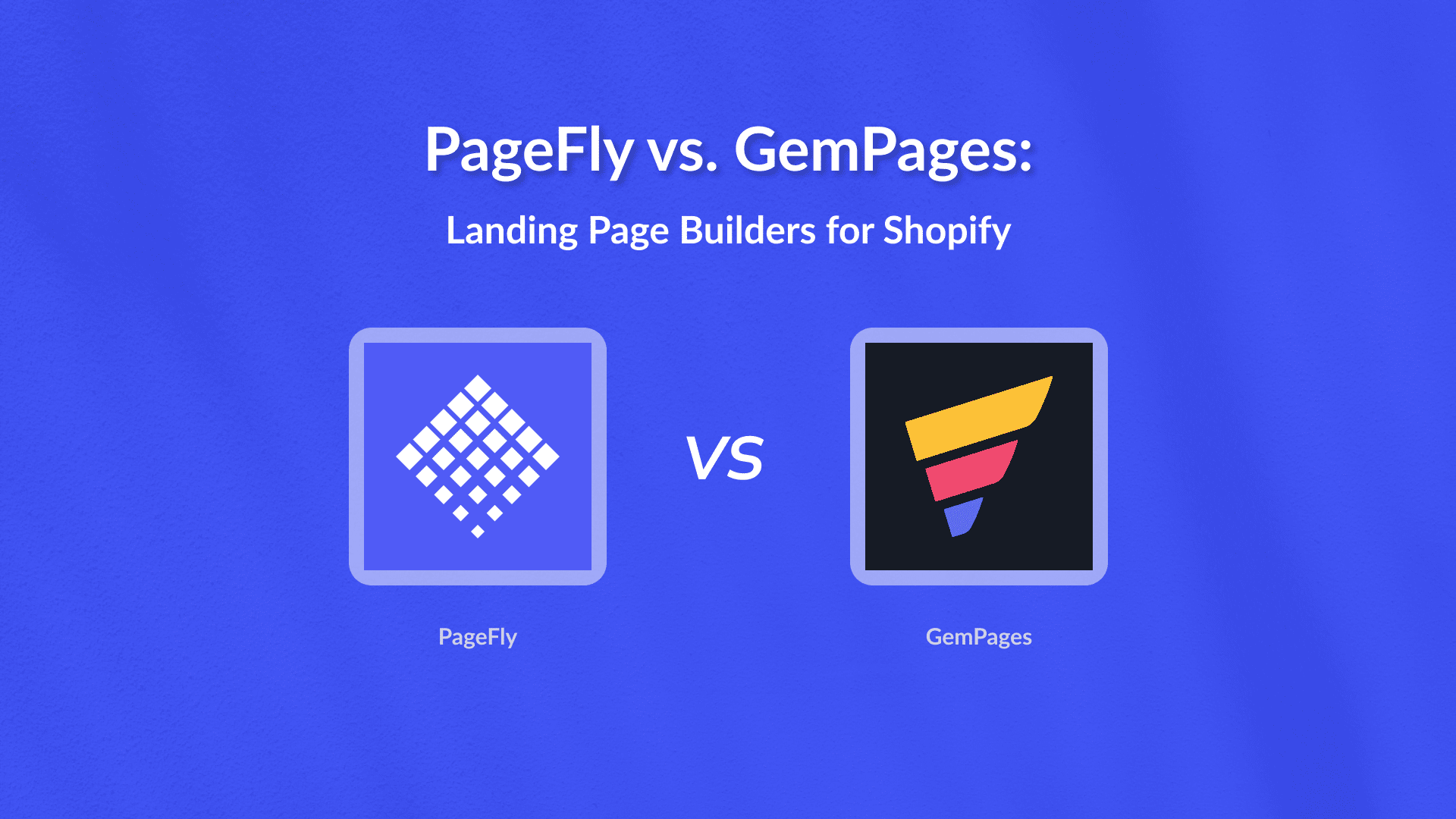 KeepShoppers cover image showcasing PageFly and GemPages logos