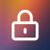 a lock icon on a blurred background