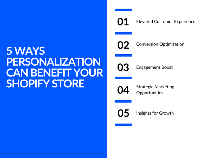 five ways personalization can benefit your shopify store