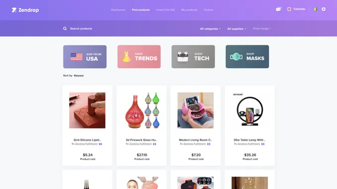 Zendrop Review ({year}) - Automated Dropshipping For Shopify Merchants main image